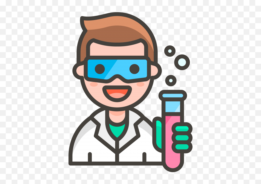 Man Scientist Emoji - Scientist Icon,Science Emoji