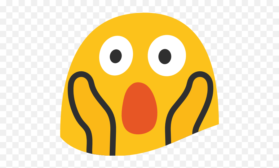 Face Screaming In Fear - Joshua Tree National Keys View Emoji,Fear Emoji