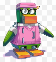 Mascbots Club Penguin Wiki Fandom - Club Penguin Robot Halloween Emoji,Toes Discord Emoji