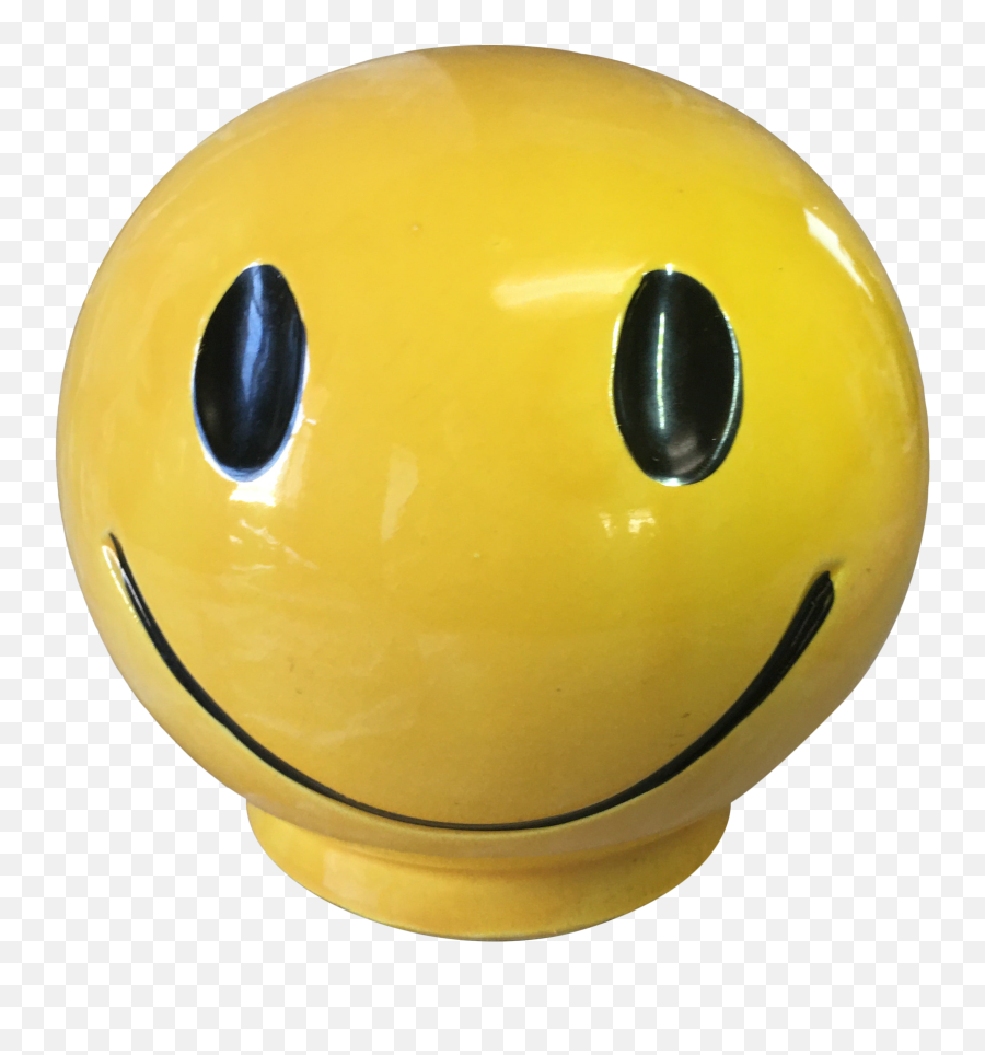 Vintage 1970s Mccoy A Nice Day - Happy Emoji,Glazed Over Eyes Emoticon