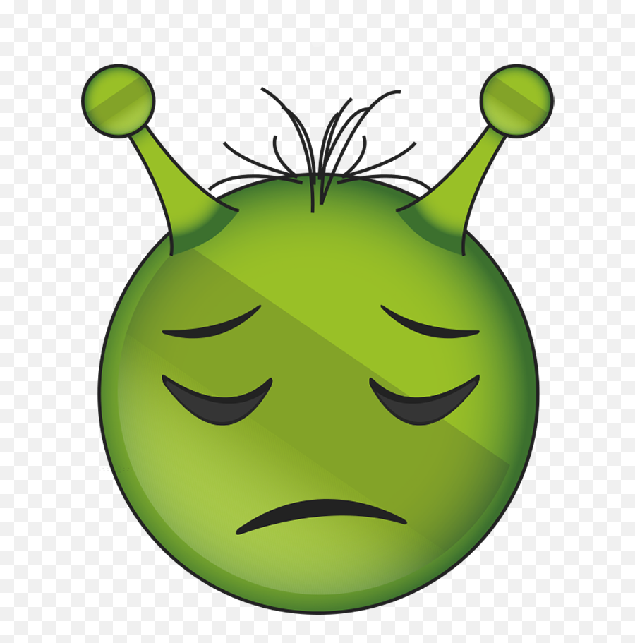 Alien Face Emoji Transparent Png - Happy,Vegetable Emojis