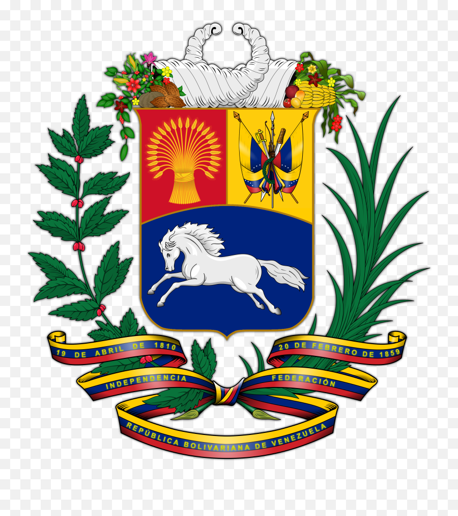 Venezuela National Symbols National Animal National - Venezuela Coat Of Arms Emoji,Venezuelan Flag Emoji