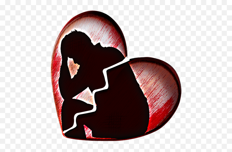 Sad Broken Heart Photos Quotes Apk Download - Free App For Sad Broken Heart Emoji,Broken Heart Emoji Code For Instagram
