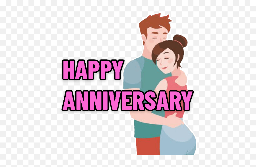 Happy Anniversary - Hug Emoji,Happy Anniversary Emojis For Employees