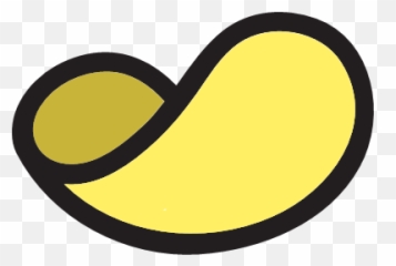 Potato Chip Snack Icon - Cartoon Snack Emoji,Chips Text Emoji