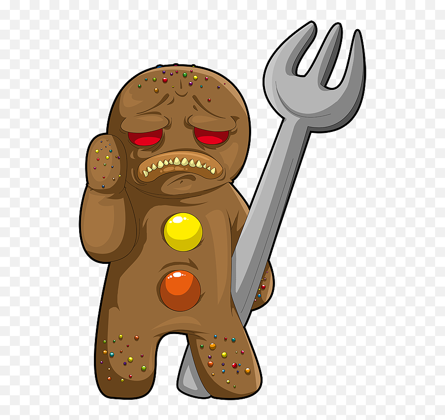 Gingerbread Clipart Sad - Png Download Full Size Clipart Emoji,Shrek Donkey Emoticon