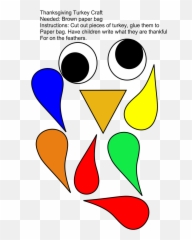 10 Best Free Printable Thanksgiving Crafts - Printableecom Emoji,Turkey Letter Emoji