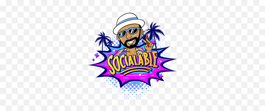 Socialable Emoji,Blackman Emoji