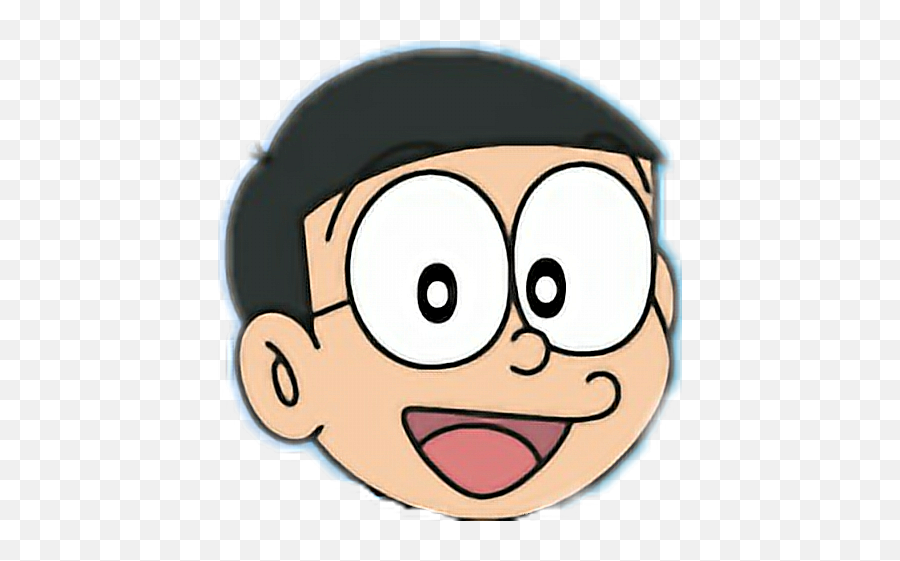 Discover Trending Nobita Stickers Picsart - Nobita Nobi Emoji,3d Laughing Emoji Meme