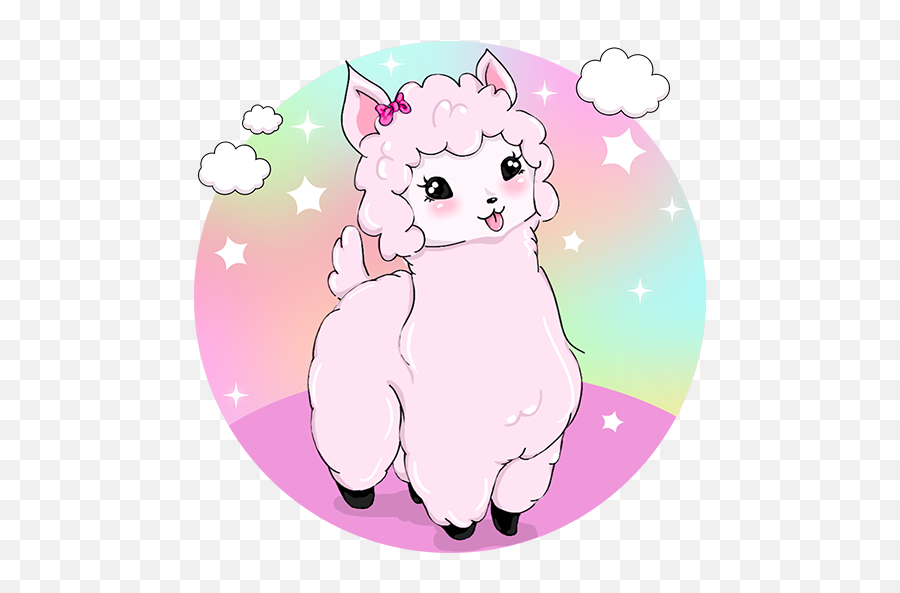 Fictional Character Emoji,Llama Emoji Android