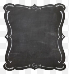 Frame Clipart Chalkboard Frame Chalkboard Transparent Free - Transparent Background Chalkboard Frame Vector Emoji,Chalkboard Emoji
