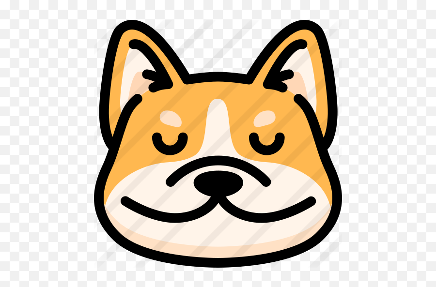 Peace - Free Animals Icons Crying Dog Emoji,There Is Emotion Yet Peace