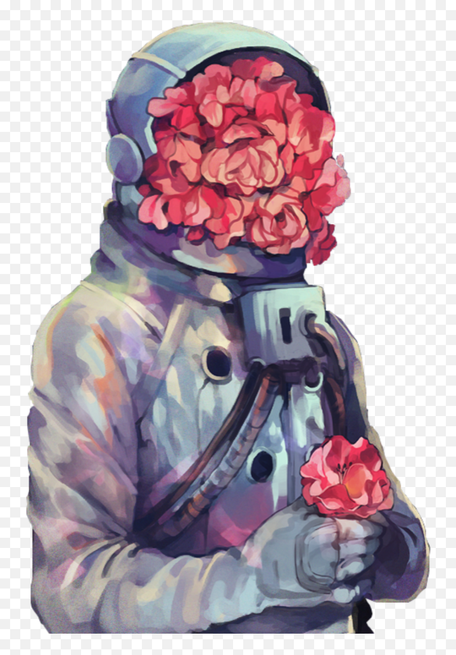 Flower Space Like Love Sticker By Yvng Robv - Flowers Instead Of Face Emoji,Emoji Outfit For Sale