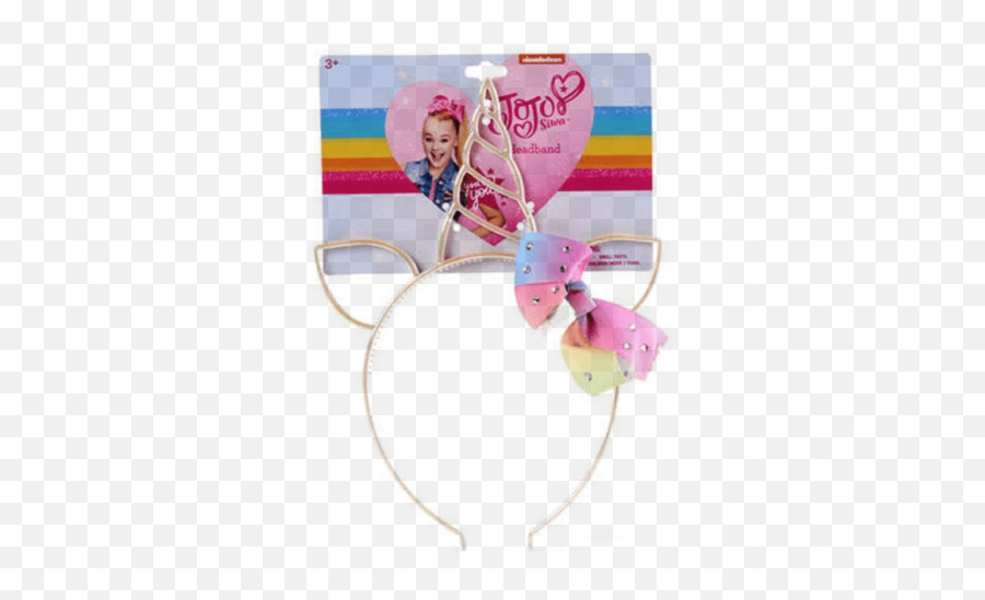 Download Jojo Siwa Unicorn Png - Jojo Siwa Unicorn Headband With Pastel Rhinestone Bow Emoji,Emoji Cheer Bow