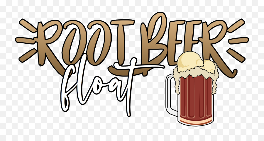 Rootbeer Text Font Brownoverlay Sticker - Beer Glassware Emoji,Root Beer Float Emoji