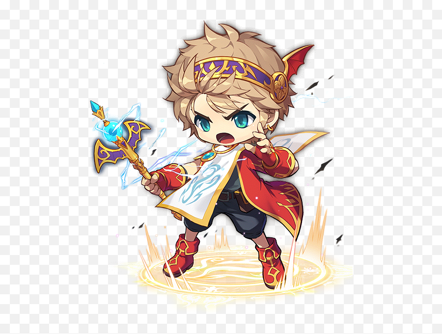 Anime Chibi - Maplestory Evan Emoji,Maplestory F3 Emoticon