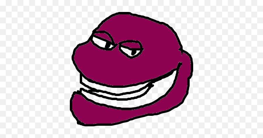 Barney - Fictional Character Emoji,Barney Emoticon