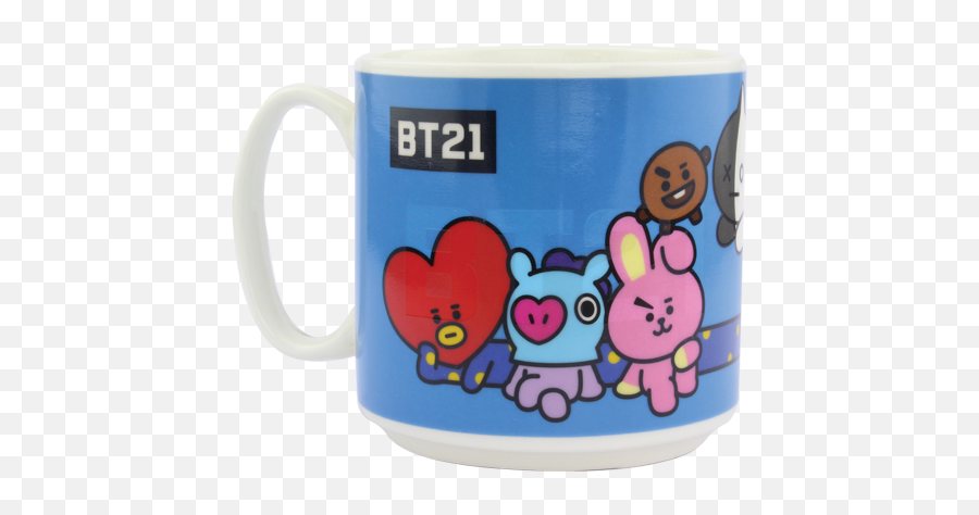 Bt21 Heat Change Mug - Bts Bt21 Line Friends Heat Change 11 Mug Emoji,Disney Emoji Water Bottle