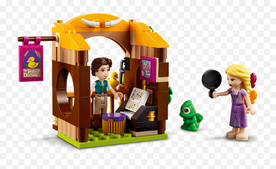 Lego Disney Rapunzelu0027s Tower Insplay - Home Of Educational Small Lego Disney Princess Sets Emoji,Rapunzel Coming Out Of Tower With Emotions