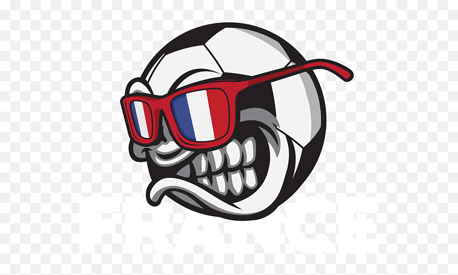 Angry France Soccer Ball With - Ball Emoji,French Girl Emoticon