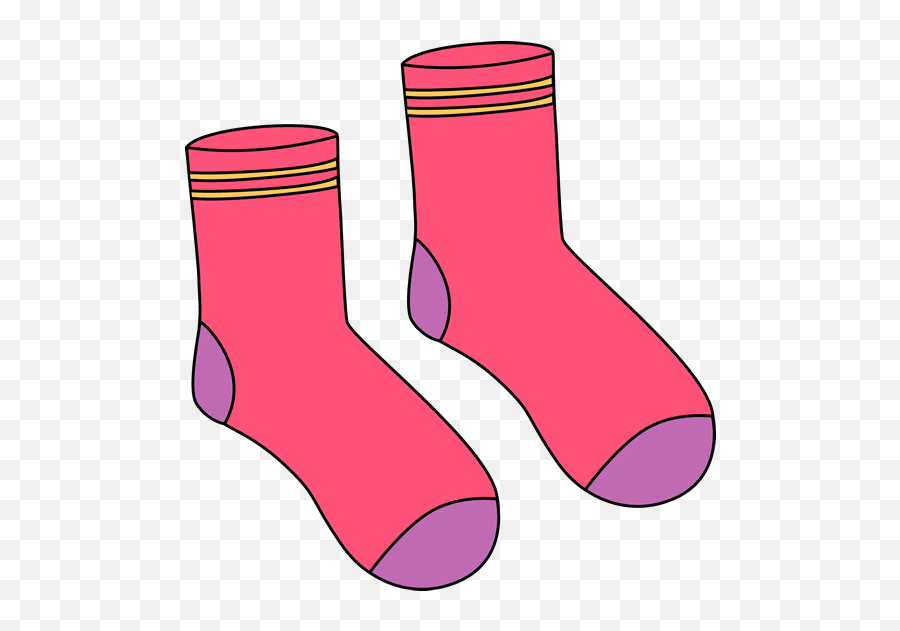 Red Socks Clipart - Clip Art Library Clip Art Pair Of Socks Emoji,Iphonecoloring Single Face Emojis