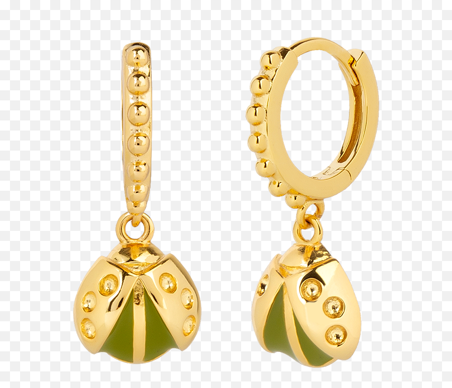 Earrings - Solid Emoji,Mariquita Emoticon