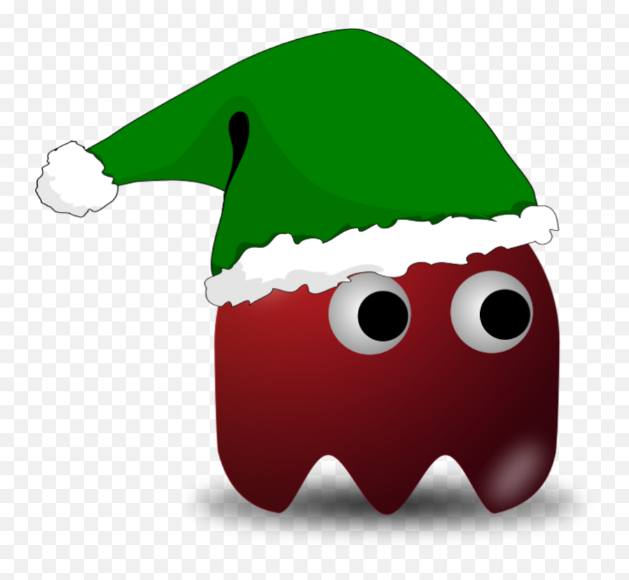 Emoticontextyellow Png Clipart - Royalty Free Svg Png Pac Man Ghosts Santa Emoji,Pacman Emoticon Change