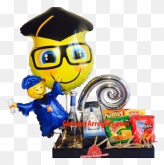 Mi Novio Transparent Png - Arreglos De Dulces De Graduacion Emoji,Emoji De Graduacion