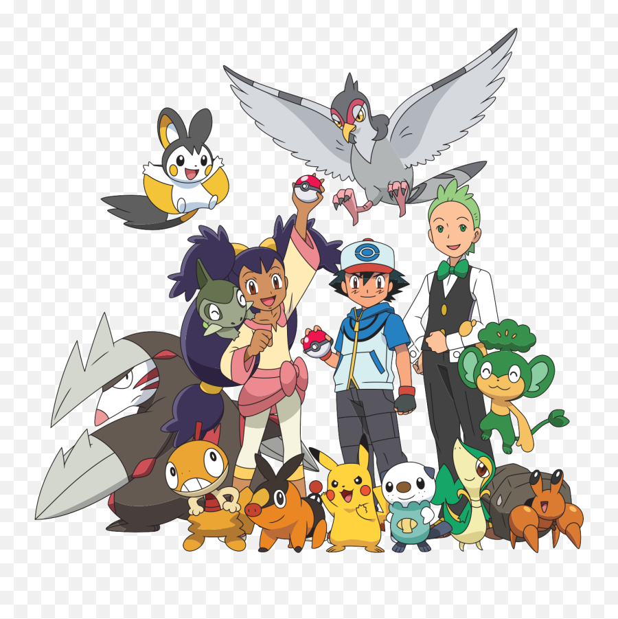 Pokemon Black And White - Pokemon Best Wishes Dvd Emoji,Pokemon Bw Emotion