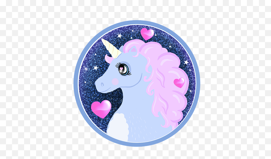 Deep Space Glitter Unicorn Kids T - Unicorn Emoji,Claire's Emoji Pillow