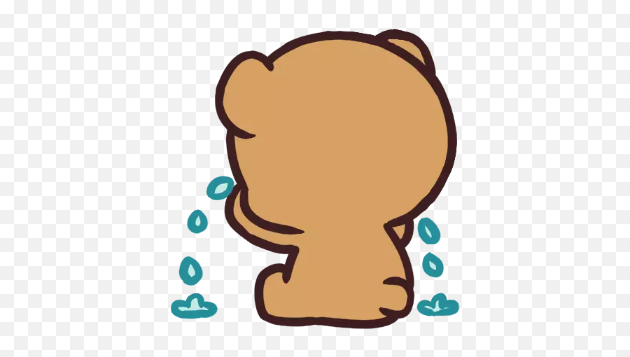 Mocha Daily Life Stickers By Admin - Dot Emoji,Kakaotalk Sobbing Emoticon