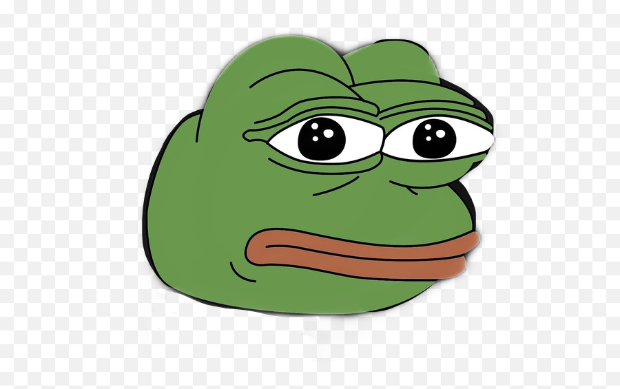 Pepe Meme Frog Oof Sticker - Pepe The Frog Profile Emoji,Oof 100 Emoji