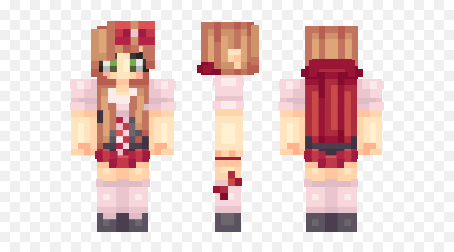 Red Riding Hood Minecraft Skin - Red Riding Hood Minecraft Skin Emoji,Laughing Emoji Minecraft Skin
