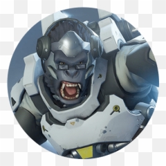 Overwatch Winstons Moon Pizza Emoji,Winston Overwatch Emoticon