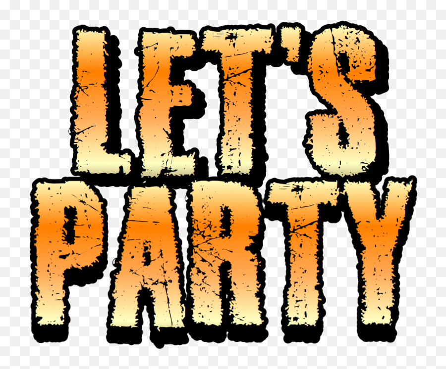 Lets Party - Lets Party Logo Transparent Emoji,Predator Emoticons Deviantart