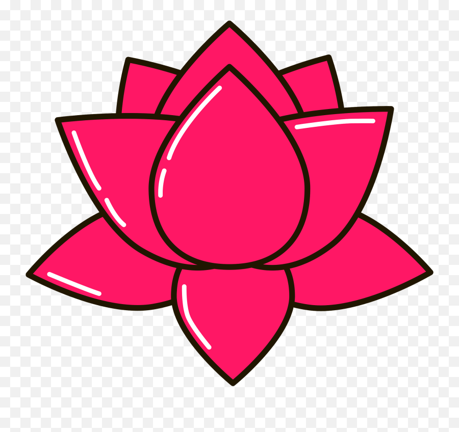 Lotus Clipart Free Download Transparent Png Creazilla - Floral Emoji,Lily Flower Emoji