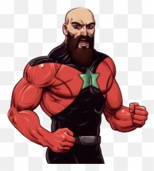 Characters - Wahid Superhjälte Emoji,Animated Bodybuilder Emoticons