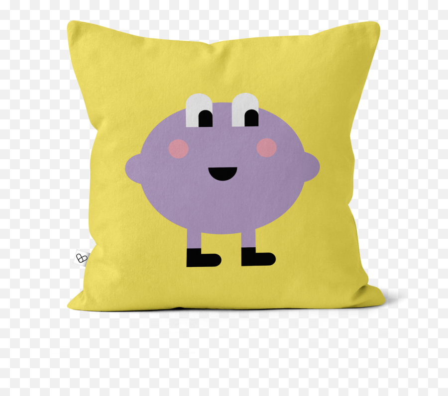 Lemoni Pillow Cover Emoji,Squeeze Emoticon