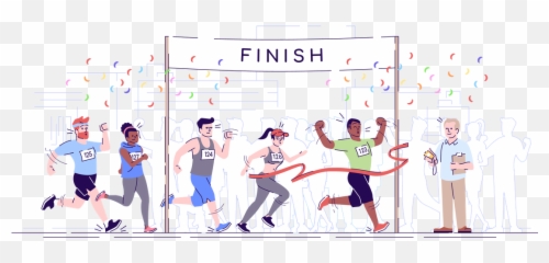 Finish Line Icon - Download In Line Style Emoji,Race Ends Emoji Text