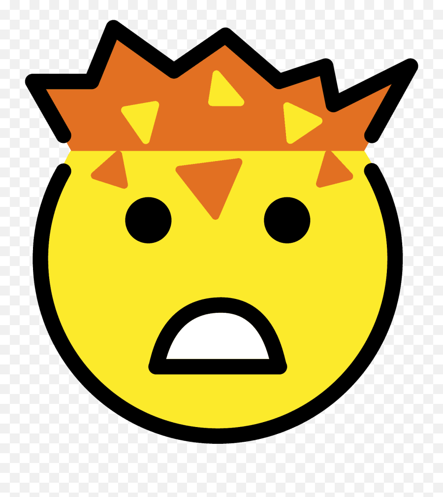 Exploding Head Emoji Clipart Free Download Transparent - Smiley,Woozy Emoji