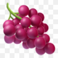 Grape Sticker - Diamond Emoji,Grape Emoji Png