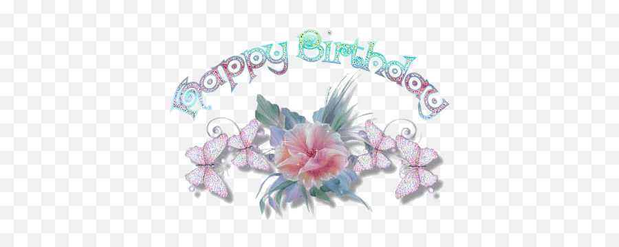 Happy Birthday Amritacome Join In The Celebrations - Happy Birthday Butterflies And Flowers Gifs Emoji,Happy Birthday Emoji Gif