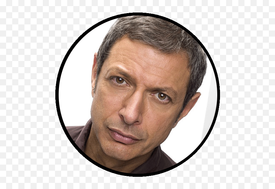 Jeffgoldblum Sticker - Jeff Goldblum Png Head Emoji,Jeff Goldblum Emoji