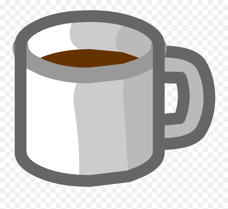 Coffee Cup Emoticon - Club Penguin Coffee Emote Emoji,Penguin Emoji
