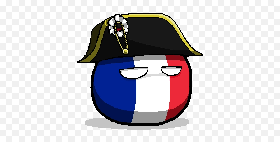 Franceball Polandball Wiki Fandom - French Empire Countryball Emoji,??? Je T'aime Emotion