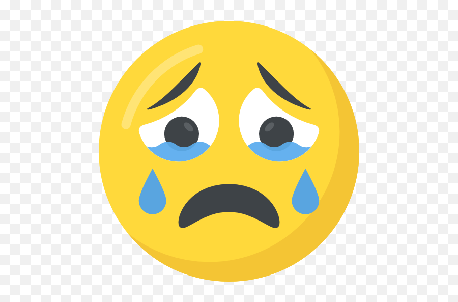Crying - Free Smileys Icons Emoji,Laughing Until Crying Emoji