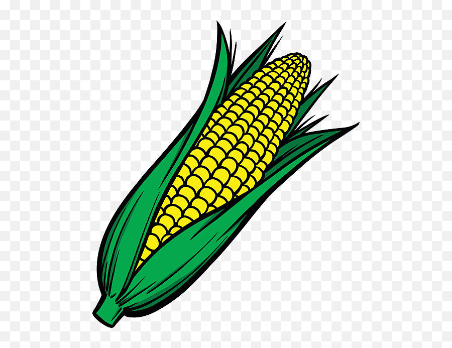 Corn Clipart Corncob Corn Corncob - Corn Clipart Emoji,Corncob Emojis