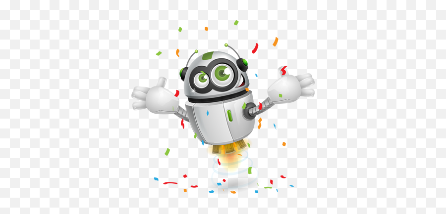 T4s - Robot Celebrate Emoji,Emoji Support Subject Lines Madmimi