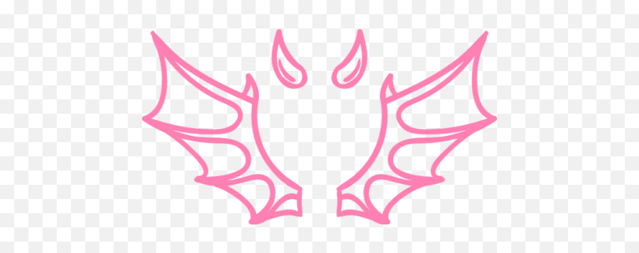 Pink Devil Full Size Png Download Seekpng - Pink Devil Horns Png Emoji,Devil Horn Emoji