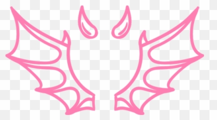 Pink Devil Full Size Png Download Seekpng - Pink Devil Horns Png Emoji,Devil Horn Emoji